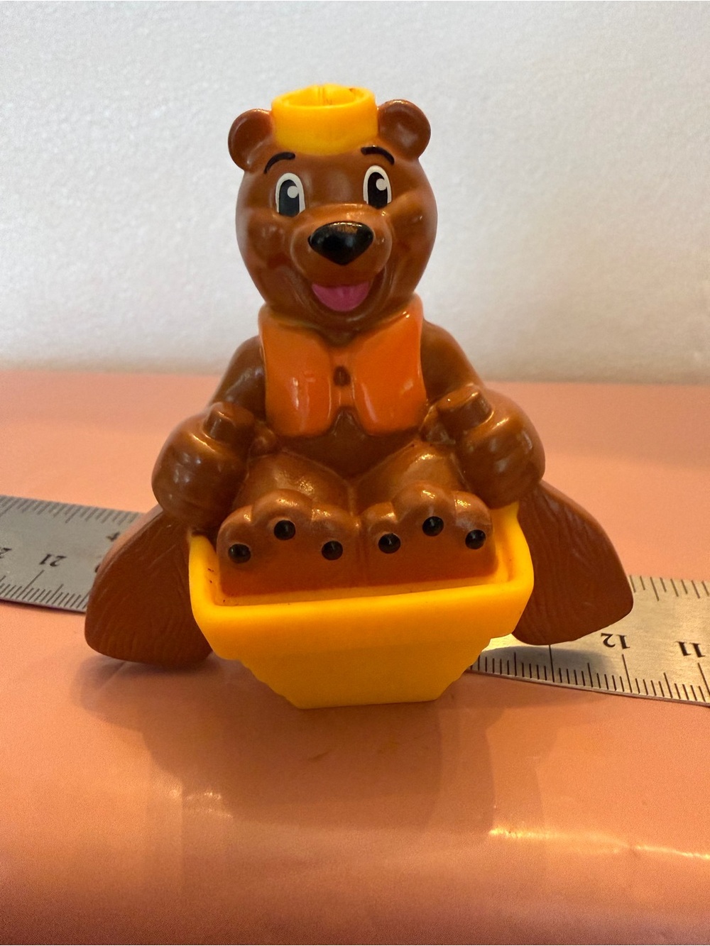 Vintage Row Row Row Your Boat Bear on boat by Milton Bradley - 2002